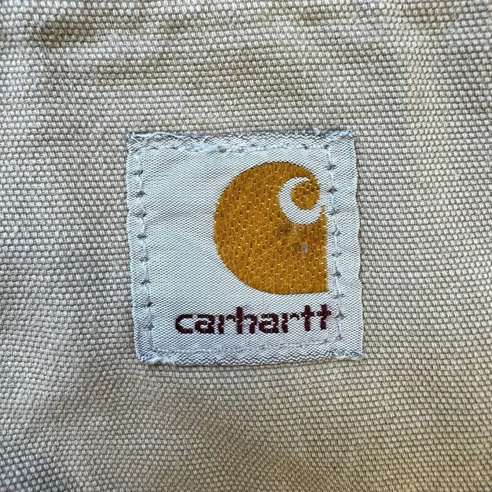 Carhartt B11 Brown Duck Carpenter Work Pants Mens 40x34 Loose Original Fit